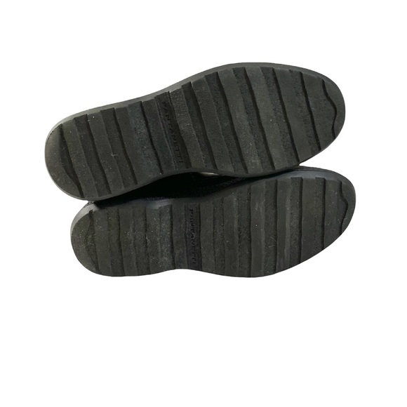 Pantanetti Leather & Stretch Vinyl Platform Combat Boots Sz 8 EUC - Picture 12 of 14